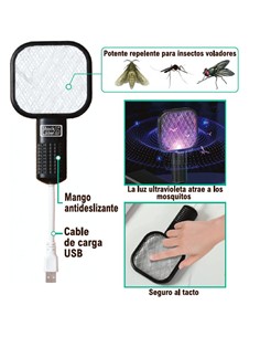 Raqueta matamosquitos 4