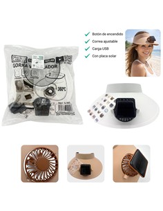 Gorra ventilador  2