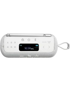 JBL Altavoz Bluetooth TURNER 3 Blanco Radio FM DAB+ 15H