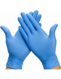 I&A Guantes de Examen de Nitrilo Talla S Caja 100 Unidades Azul