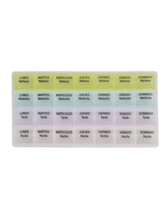 Pastillero Semanal Colores 400101