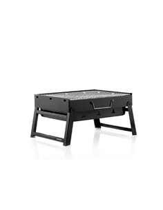 INNOVAGOODS V0103439 BARBACOA PORTATIL SOBREMESA PLEGABLE HIERRO