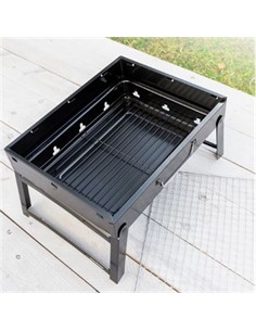 INNOVAGOODS V0103439 BARBACOA PORTATIL SOBREMESA PLEGABLE HIERRO 3