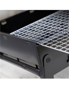 INNOVAGOODS V0103439 BARBACOA PORTATIL SOBREMESA PLEGABLE HIERRO 4