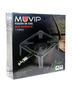 MUVIP MV0202 FOGON / HORNILLO DE GAS ALTA POTENCIA 1 FUEGO 4