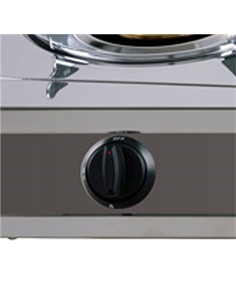 MUVIP MV0374 COCINA GAS INOX 2 FUEGOS SERIE STRONG 2