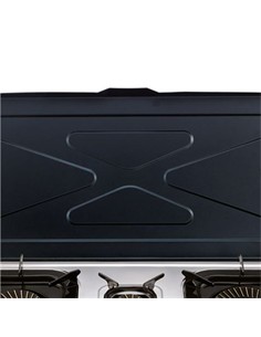 MUVIP MV0453 COCINA GAS INOX 3 FUEGOS SERIE STRONG + TAPA 3