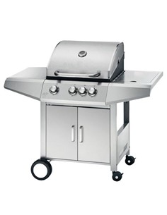 MUVIP MV0456 BARBACOA GAS INOX 4 FUEGOS