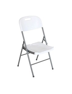 SUNGARDEN SG0157 SILLA RESINA PLEGABLE PRO 44X53X83CM BLANCA