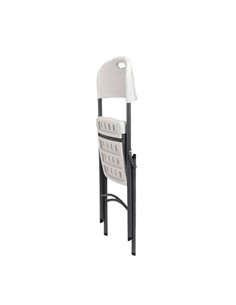SUNGARDEN SG0157 SILLA RESINA PLEGABLE PRO 44X53X83CM BLANCA 1