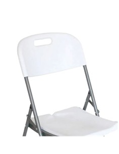 SUNGARDEN SG0157 SILLA RESINA PLEGABLE PRO 44X53X83CM BLANCA 2