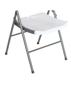 SUNGARDEN SG0157 SILLA RESINA PLEGABLE PRO 44X53X83CM BLANCA 3