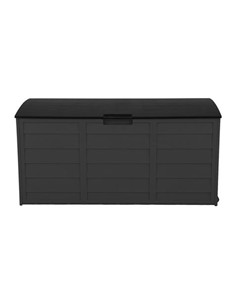 SUNGARDEN SG0162 BAÚL RESINA 290 LITROS 112X49X54CM GRIS OSCURO 1