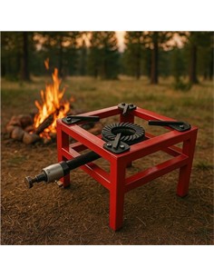 MUVIP MV0628 FOGÓN / HORNILLO DE GAS REFORZADO ALTA POTENCIA 1 FUEGO 40X40CM 2