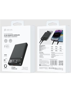 DEVIA Bateria Externa Magnetica 10000Mah Gris