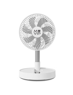 Muvip Ventilador Portatil Extensible y Plegable 8" recargable Ref: MV0664