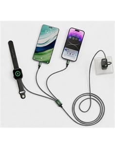 XO Cable Datos y Carga Tipo C/Usb A a Tipo C/Lightning/Cargador Reloj Watch 100W CX040