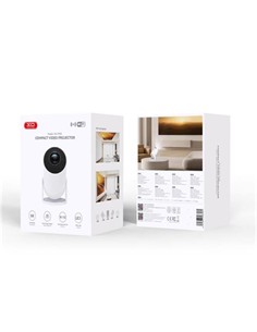 XO XOFF03 PROYECTOR LED | 170 LUMENS | HD | HASTA 110 | HDMI | USB | BLUETOOTH FF03 3