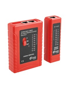 NIMO Comprobador de Cables de Redes TES010 Para RJ11/RJ12/RJ45