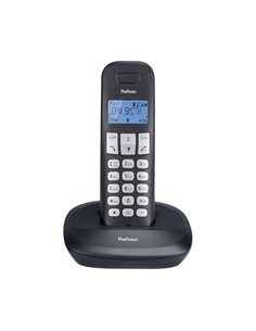 PROFOON Telefono DUO Inalambrico DECT PDX-1120 Negro