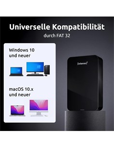 INTENSO Disco Duro 8Tb 3.5" Alimentado 3.2