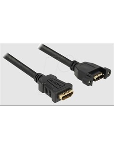 DELOCK Cable HDMI H/H De Panel 0.25Mtrs 85100 4K 30Hz