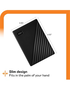 WD Disco Duro 4Tb Mypassport Compatible Con Windows