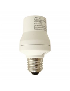 DI.O Portalampara Sin Hilo Con Interruptor ON/OFF 100W