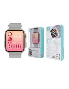 IKREA Reloj Smartwatch WR9096 Llamada/NFC/Podometro Gris