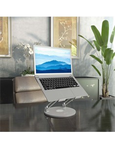 AiSENS Soporte Sobremesa Giratorio Para Portatil Y Tableta Hasta 17" LPS4SXL-247 Plegable