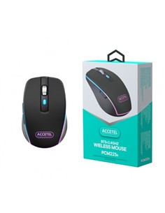ACCETEL Raton Inalambrico Bluetooth PCM223B Negro