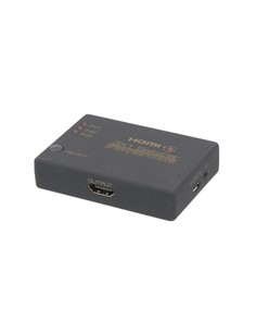 EUROCONNEX Switch HDMI 3 Entrada 1 Salidas 4K 60HZ HDCP 2.2 AV09 C/Mando