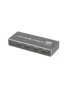 EUROCONNEX Switch HDMI 4 Entradas 1 Salida 8K 60HZ Con Mando AV08
