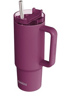 QUOKKA Termo Stream Burgundy 950Ml 8H Caliente/16h Frio/48H Hielo