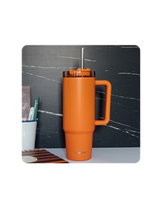 QUOKKA Termo Stream Papaya Orange 950Ml 8H Caliente/16h Frio/48H Hielo