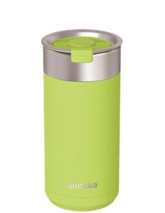 QUOKKA Termo Boost COn Infusionador 400Ml Verde Manzana 4h Caliente/10h Frio/24h Hielo