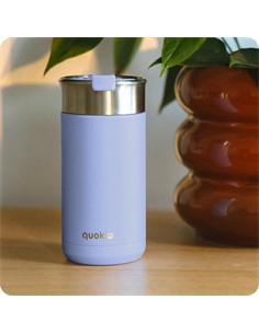 QUOKKA Termo Boost COn Infusionador 400Ml Lavender 4h Caliente/10h Frio/24h Hielo