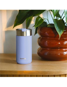 QUOKKA Termo Boost COn Infusionador 400Ml Lavender 4h Caliente/10h Frio/24h Hielo