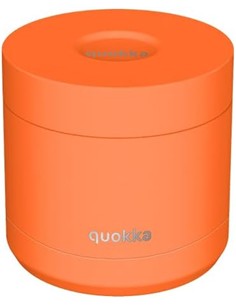 QUOKKA Termo Para Comida 600Ml Whim Papaya Naranja 6h Caliente/8h Frio