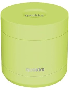 QUOKKA Termo Para Comida 600Ml Whim Verde Manzana 6h Caliente/8h Frio