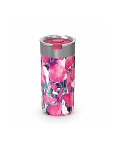 QUOKKA Termo Boost Con Infusionador 400Ml Rosa Blossom 4h Caliente/10h Frio/24h Hielo