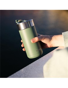 QUOKKA Termo Boost Con Infusionador 400Ml Pine 4h Caliente/10h Frio/24h Hielo