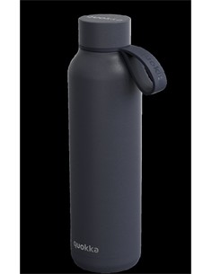 QUOKKA Botella Termo De Acero Con Colgador Slate 12H Caliente/18H Frio/48H Hielo