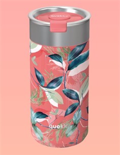 QUOKKA Termo Boost Con Infusionador 400Ml Exotic Rosa 4h Caliente/10h Frio/24h Hielo