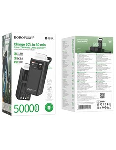 BOROFONE Bateria Externa Portatil 50000Mah BJ65A