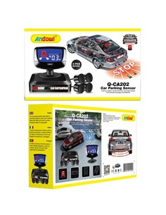 ANDOWL 4 Sensor de Aparcamiento Para Coche Q-CA202