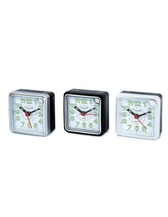 TIMEMARK Reloj Despertador Analogico CL70N Silencioso Surtido Colores