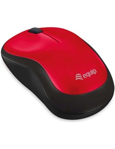 EQUIP Raton Inalambrico Comfort Rojo 1200Dpi 245113