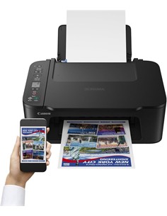 CANON Impresora Multifuncion PIXMA TS3750I Negra Escaner,Copiadora Wifi