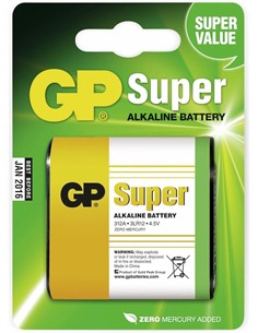 GP Pila Petaca Alkalina 3LR12 4.5V